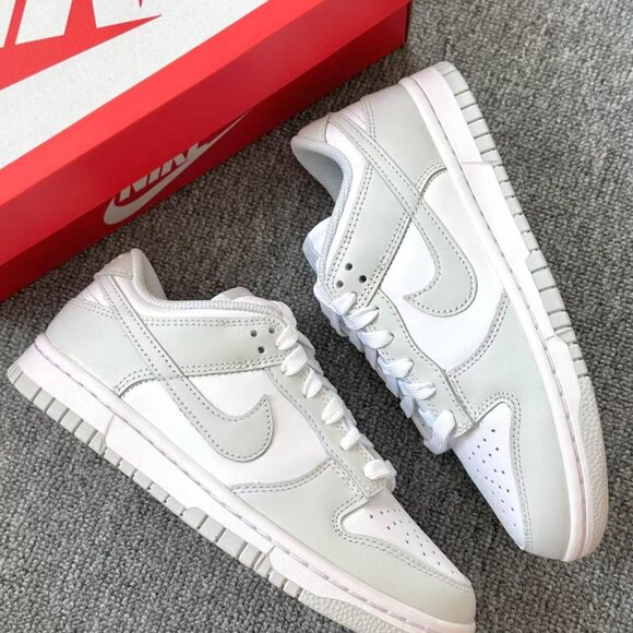 NIKE SB Dunk Low Pro Casual Shoes - Grey/White - Picture 2 of 5